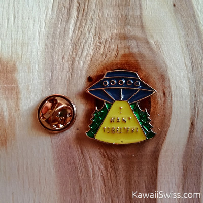 I want to Believe (Farbe) Pin