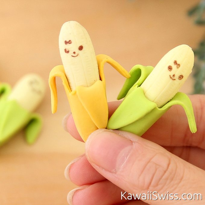 Bananen Radiergummis (2er)