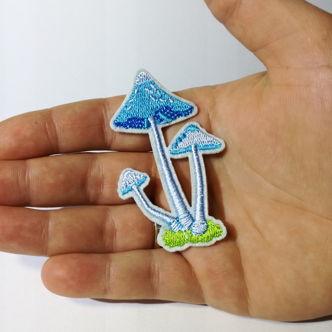 Magic Mushroom Patch Kawaii Swiss