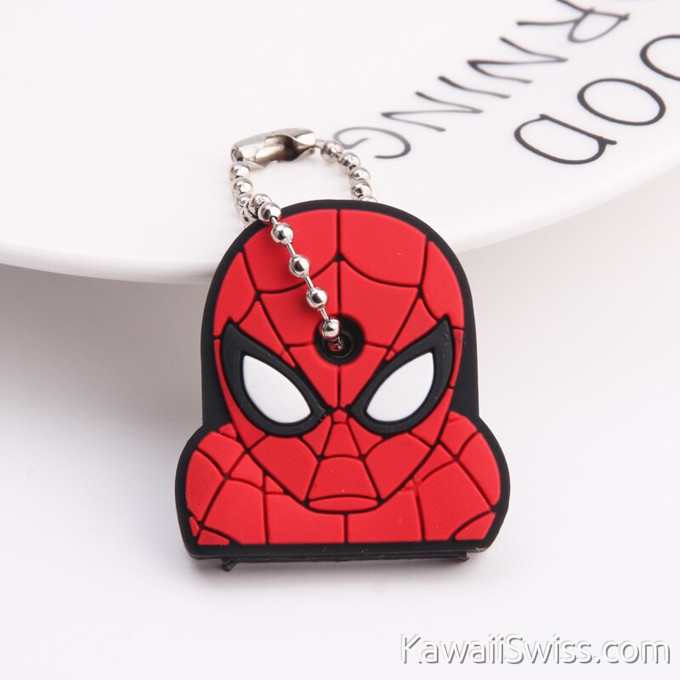 Spiderman Superheld Schlüssel Hülle