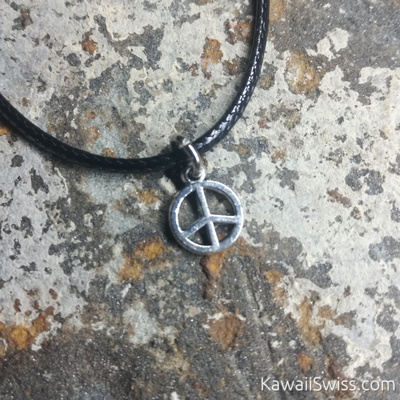 Peace Symbol Halskette
