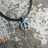 Peace Symbol Halskette